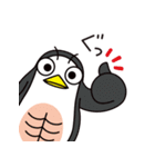 腹筋ペンギン 1歩目（個別スタンプ：6）