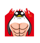 腹筋ペンギン 1歩目（個別スタンプ：12）