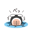 腹筋ペンギン 1歩目（個別スタンプ：28）