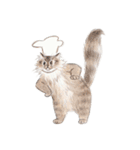 料理をしたい猫-David（個別スタンプ：10）
