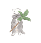 料理をしたい猫-David（個別スタンプ：25）