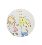 オレオの落書きスタンプ（個別スタンプ：4）