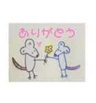 オレオの落書きスタンプ（個別スタンプ：16）
