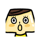 プリンちゃんとくまこ その1（個別スタンプ：17）