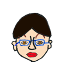 メガネマン スタンプ（個別スタンプ：1）