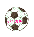 サッカーボールで気持ちを伝える（個別スタンプ：12）