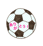 サッカーボールで気持ちを伝える（個別スタンプ：19）