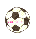 サッカーボールで気持ちを伝える（個別スタンプ：27）