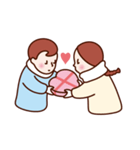いいコンビ♡（個別スタンプ：3）