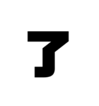 ただの漢字とか。（個別スタンプ：3）