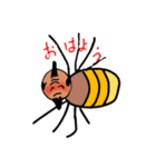 酔っぱらいオヤジ虫（個別スタンプ：3）