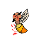 酔っぱらいオヤジ虫（個別スタンプ：4）