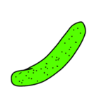 お化けとフルーツと野菜（個別スタンプ：11）