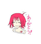 ユメちゃんのスタンプ！！（個別スタンプ：4）