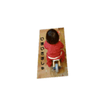 わが家の変顔（個別スタンプ：4）