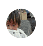 わが家の変顔（個別スタンプ：7）