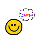 ニコちゃん一言吹き出し☺︎（個別スタンプ：4）