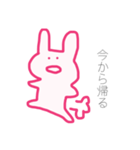ふだんづかいのうさぎ（個別スタンプ：2）