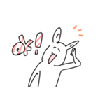 ☺️うさぎのスタンプ（個別スタンプ：4）