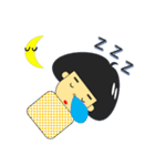 昭和眼鏡女子の日常（個別スタンプ：5）