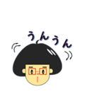 昭和眼鏡女子の日常（個別スタンプ：11）