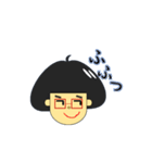 昭和眼鏡女子の日常（個別スタンプ：25）