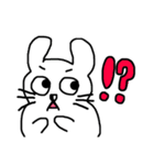 あほうさぎスタンプ（個別スタンプ：7）