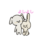 まぁるい犬とウサギのほのぼの日常生活（個別スタンプ：31）