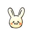 まぁるい犬とウサギのほのぼの日常生活（個別スタンプ：40）