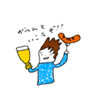 ビール飲みに行こ！（個別スタンプ：1）