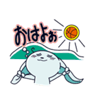 白うさ バスケ部（個別スタンプ：11）