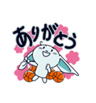 白うさ バスケ部（個別スタンプ：12）