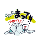 白うさ バスケ部（個別スタンプ：29）