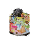 花と時々ムサシ（個別スタンプ：5）