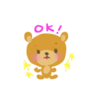 みんなが大好きなクマさん :#1（個別スタンプ：3）