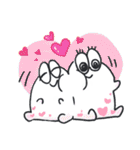 カラフルホワイトくん（個別スタンプ：35）