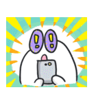 カラフルホワイトくん（個別スタンプ：37）