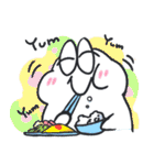 カラフルホワイトくん（個別スタンプ：38）