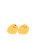 ひよこつみ（個別スタンプ：8）