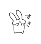 まがお うさぎ（個別スタンプ：9）