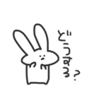 まがお うさぎ（個別スタンプ：25）