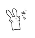 まがお うさぎ（個別スタンプ：27）