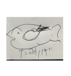 インストラクターによるダイバーの好きな魚（個別スタンプ：12）