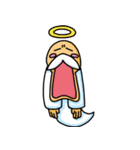 天使おじさん（個別スタンプ：7）