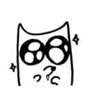 白ネコのへらい（heraifu）（個別スタンプ：8）
