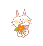 ほのぼのいぬとねこ（個別スタンプ：1）