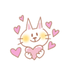 ほのぼのいぬとねこ（個別スタンプ：7）