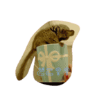 ショウガラゴ（猿）のギジュモとテト（個別スタンプ：18）