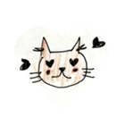 ねこ家族（母から子どもへ）日常1（個別スタンプ：4）