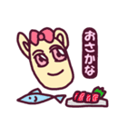 食欲うさぎ（個別スタンプ：3）